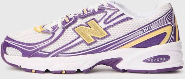 New Balance 740 Unisex White Purple Yellow