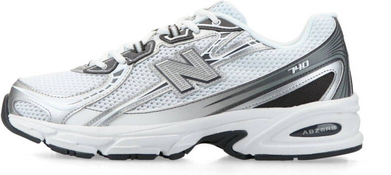 New Balance 740 Unisex White Silver