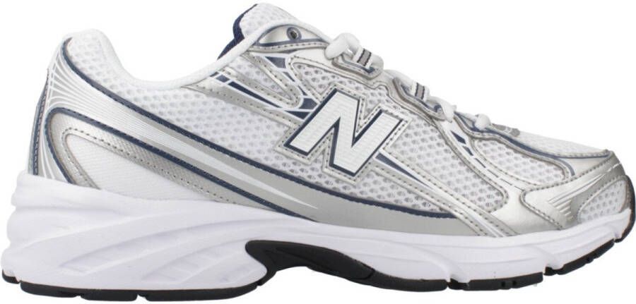 New Balance 740 sneaker van mesh met metallic finish