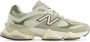 New Balance 9060 sneaker met mesh en suède details - Thumbnail 1