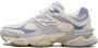 New Balance Elegante Parel Grijs Linnen Sneakers - Thumbnail 1