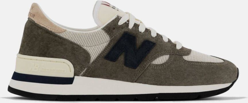 New Balance 990 Heren Sneaker Groen Wit