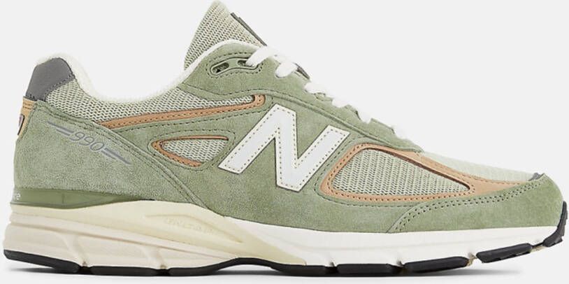 New Balance 990v4 Heren Sneaker Groen Olive