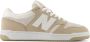 New Balance BB480 suède sneakers beige ecru wit - Thumbnail 7