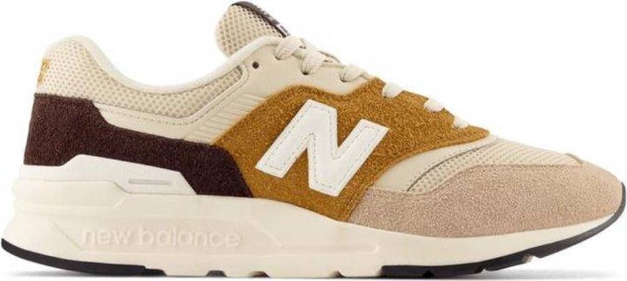 New Balance "997h Zeezout Houtwolf Sneakers" Beige Heren