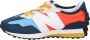 New Balance Blauwe Sneakers 327 Kids - Thumbnail 1