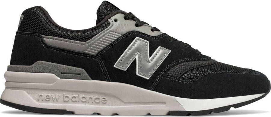 New Balance Leren en Mesh Sneakers Lifestyle Model Black Heren