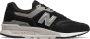 New Balance Leren en Mesh Sneakers Lifestyle Model Black Heren - Thumbnail 1