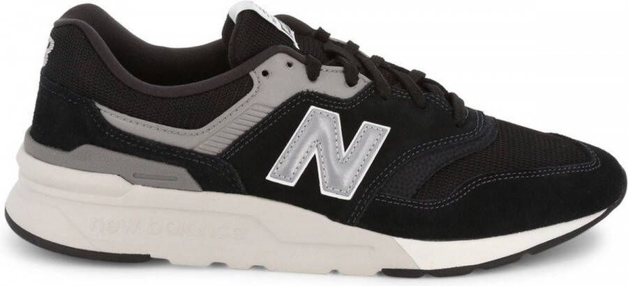 New Balance Leren en Mesh Sneakers Lifestyle Model Black Heren