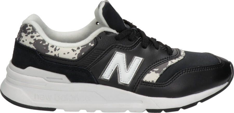 New Balance Cw997 Lage sneakers Leren Sneaker Dames Zwart