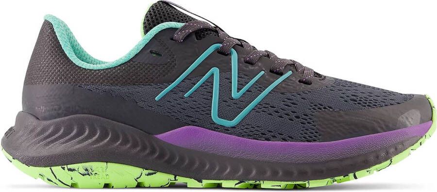 New Balance DynaSoft Nitrel V5 hardloopschoenen antraciet paars turquoise