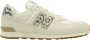 New Balance 574 V1 sneakers dierenprint offwhite blauw Ecru Suede 36 - Thumbnail 8