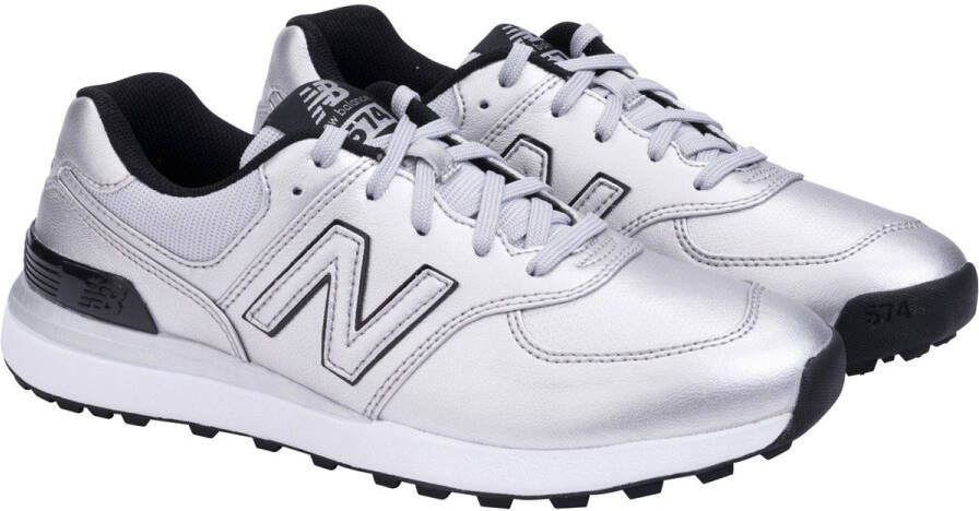 New Balance Golf New Balance Dames 574 Greens V2 Golfschoen Silver Maat : 41.5