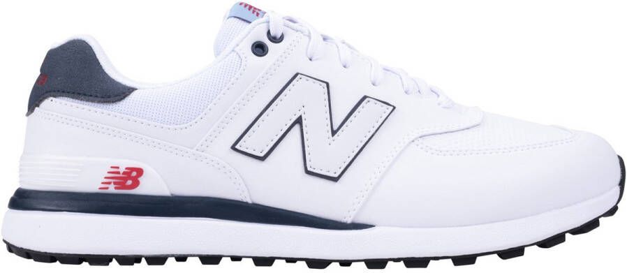 New Balance Golf New Balance 574 Greens V2 Golfschoen Voor Heren Wit Blauw