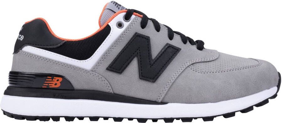 New Balance Golf New Balance 574 Greens V2 Golfschoen Voor Heren Grijs Zwart