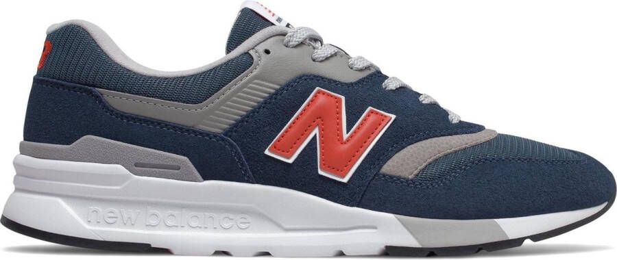 New Balance Heren Lage sneakers Cm997 Blauw