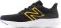 New Balance 411 V3 hardloopschoenen zwart geel blauw - Thumbnail 2