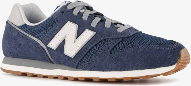 New Balance ML373 leren heren sneakers blauw Uitneembare zool