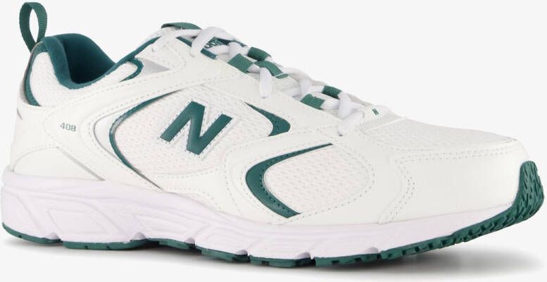 New Balance ML408 sneakers wit groen Uitneembare zool