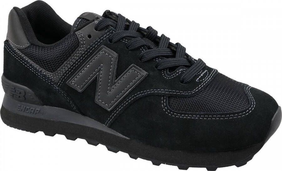 New Balance Classics ML574ETE Heren Sneakers Sportschoenen Schoenen Zwart
