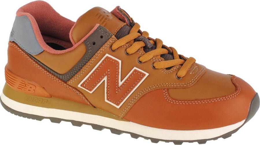 New Balance 574 Heren Schoenen Beige Maat: 40.5 Textil Foot Locker