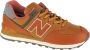 New Balance 574 Heren Schoenen Beige Maat: 40.5 Textil Foot Locker - Thumbnail 1