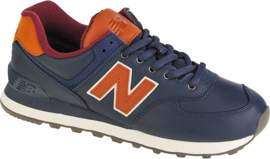 New Balance Classics 574 Heren Sneakers Sport Casual Schoenen Blauw ML574OMC