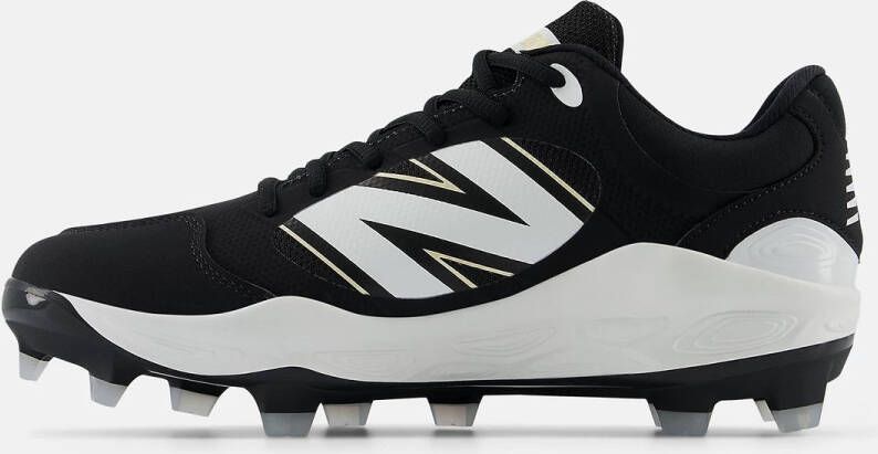 New Balance MLB Honkbalschoenen 3000v7 Met Kunststof Spikes Volwassenen Zwart Wit