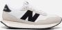 New Balance Leren en PU Leren Sneakers White Heren - Thumbnail 1