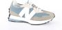 New Balance Blauwe Leren en Textiele Sneakers Blue Heren - Thumbnail 1