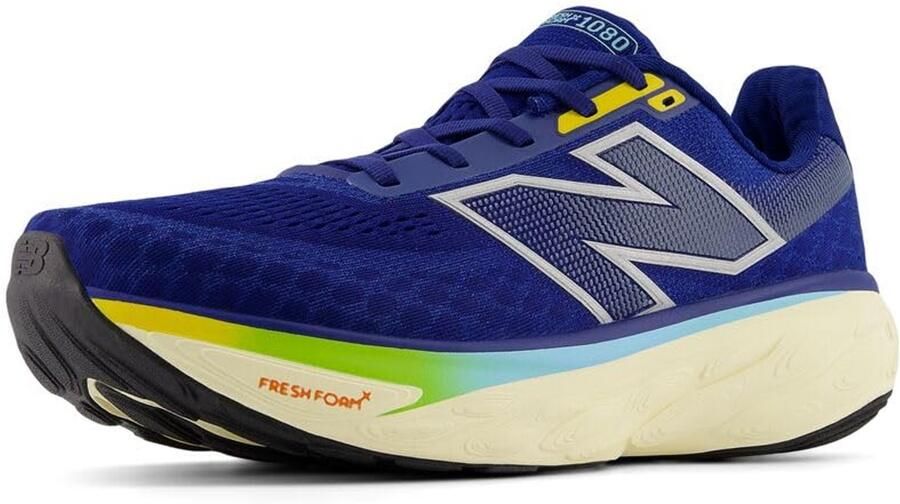New Balance 1080 Hardloopschoenen Inkwell Silver Metalli Ginger Lemon US
