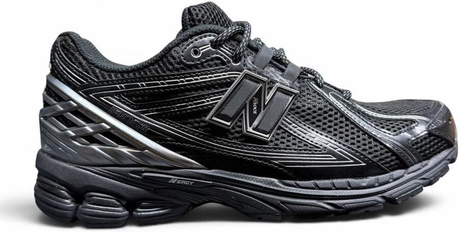 New Balance 1906R Sneakers Black Silver Metalli Zwart Zilver 1906R Lifestyle Unisex Sneakers voor Volwassenen