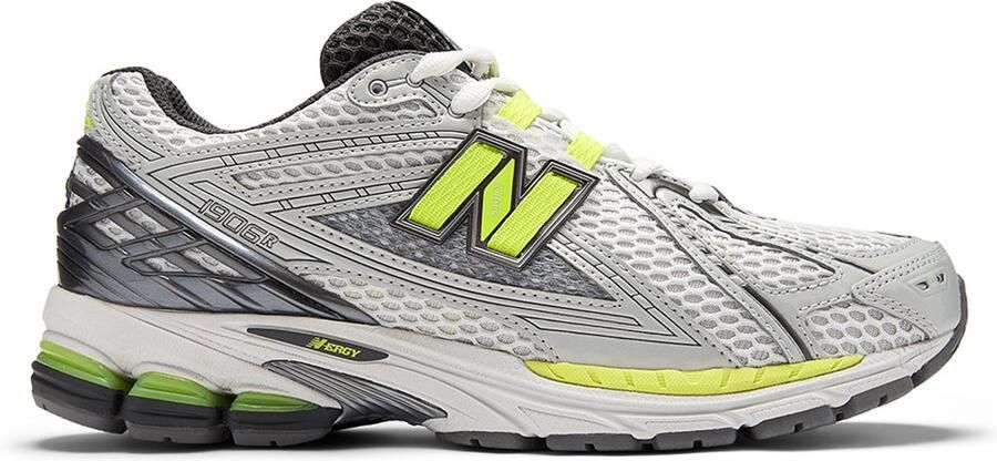 New Balance 1906R Sneakers LIGHT SILVER METALLI ALKALINE GREEN Heren