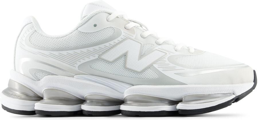 New Balance 2000 Unisex White Silver Metallic