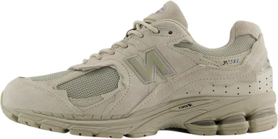 New Balance 2002R Protection Pack Sneakers Shipyard Silver Metalli Grijs Groen 2002R Lifestyle Unisex Sneakers voor Volwassenen
