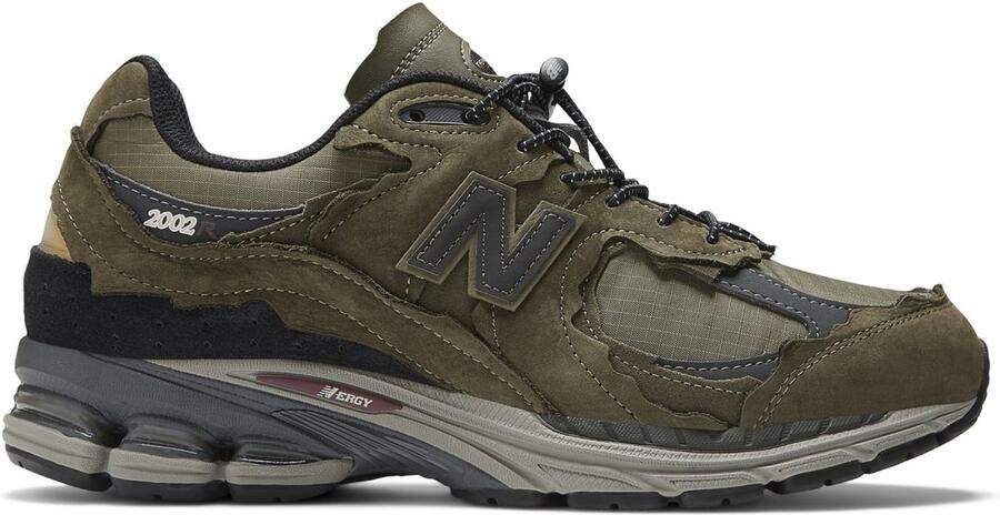 New Balance 2002R Sneakers Protection Pack Dark Moss Groen Grijs 2002R Lifestyle Unisex