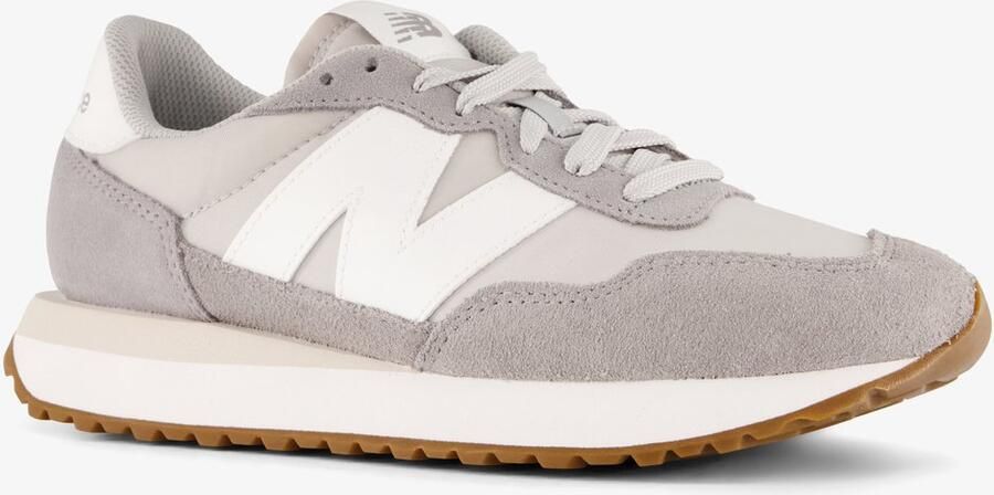 New Balance 237 dames sneakers grijs wit Uitneembare zool
