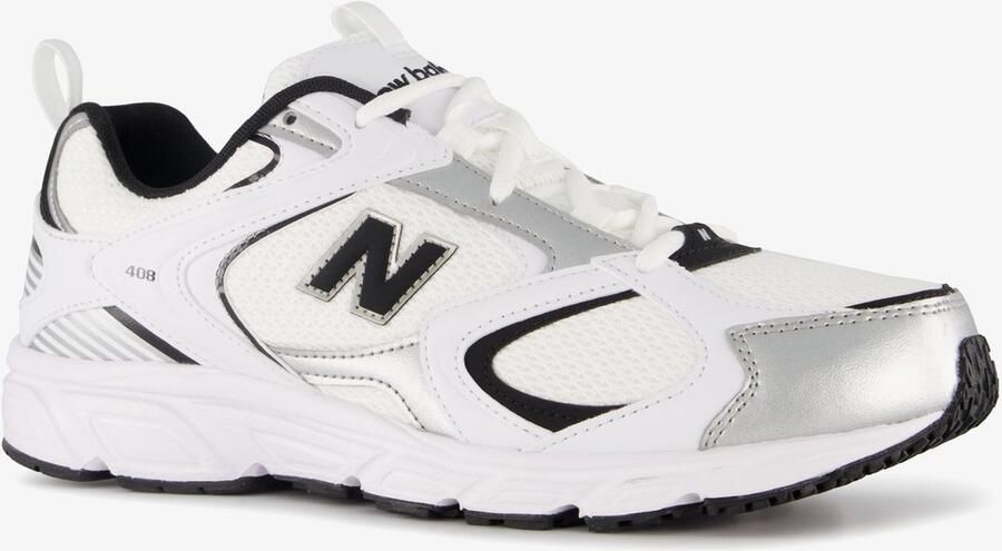 New Balance 408 sneakers wit zwart Uitneembare zool