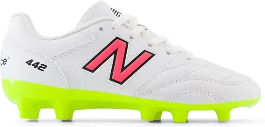 New Balance 442 Academy Fg V2 Voetbalschoenen Wit