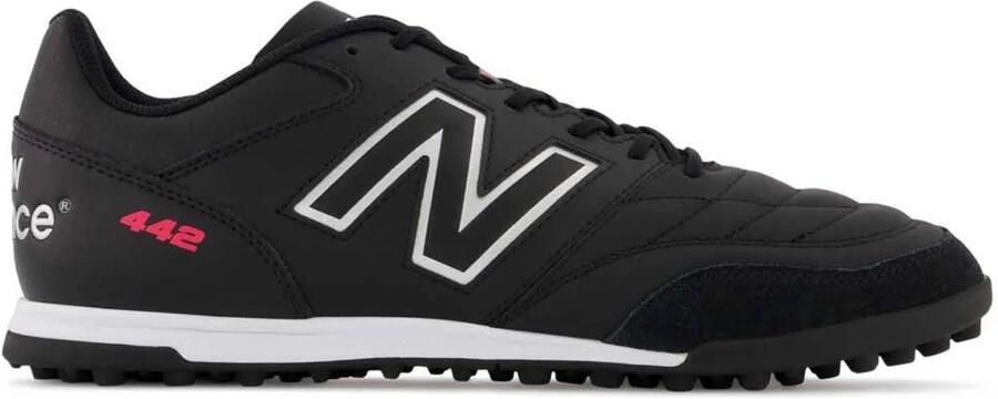 New Balance 442 V2 Team Leather Tf Voetbalschoenen Zwart