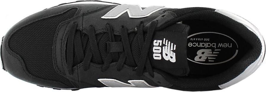 New Balance Classics 500 GM500KSW Heren Sneakers Sport Casual Schoenen Zwart - Foto 9