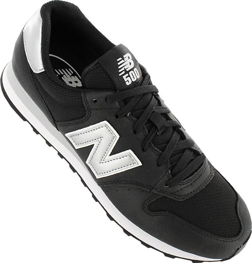 New Balance Classics 500 GM500KSW Heren Sneakers Sport Casual Schoenen Zwart - Foto 2