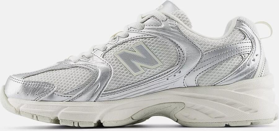 New Balance 530 Unisex Silver-Coloured Metallic Reflection - Foto 2