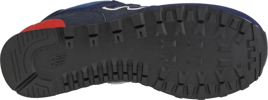 New Balance Classic 574 Heren Sneakers Sportschoenen schoenen Navy Blauw ML574EAE - Foto 6