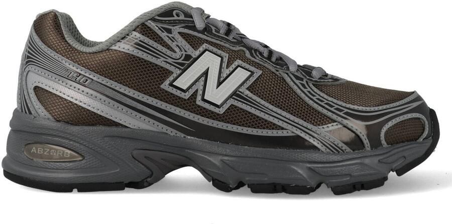 New Balance 740 "Black Metallic Castlerock" U7407YI Zwart Grijs - Foto 2
