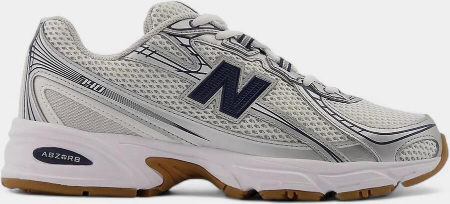 New Balance Lage Sneakers 740 NB Navy Grey Matter Reflection