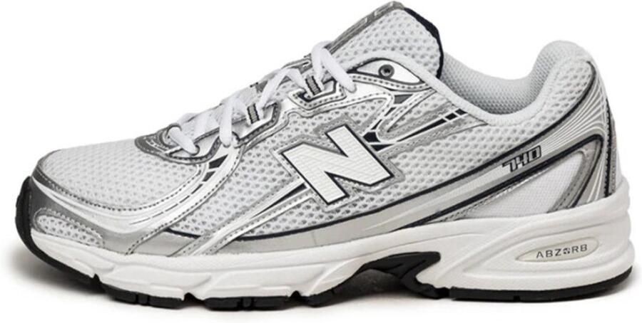 New Balance 740 sneaker van mesh met metallic finish - Foto 2