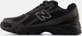 New Balance 740 Sneakers Unisex Black Silver Metallic - Zwart
