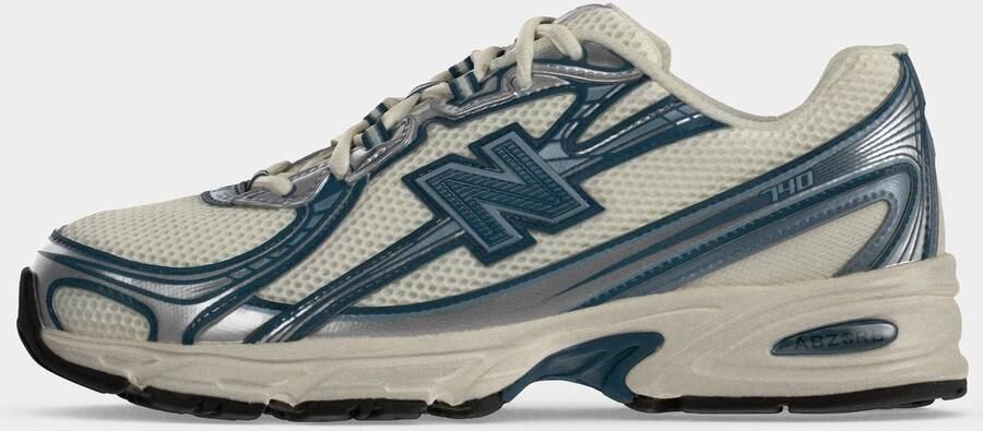 New Balance 740 Unisex White Teal