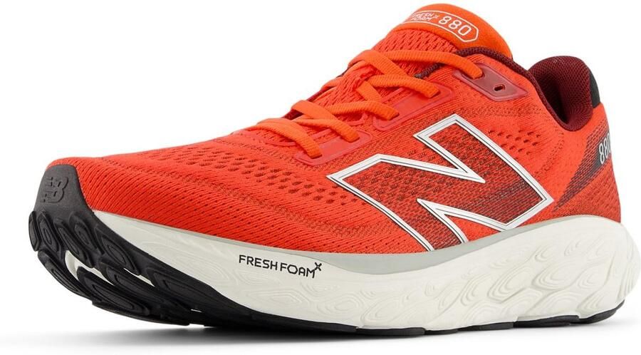 New Balance 880 V14 Heren Hardloopschoenen Neo Flame Mercury Red Sea Salt